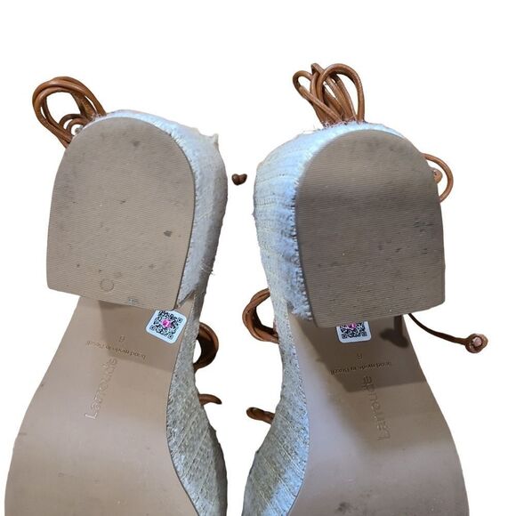 Revolve Larroude Coco Sandal in Caramel - Picture 8 of 10